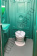 Туалетная Кабина "Комфорт" на Выгребную Яму с Керамическим Унитазом