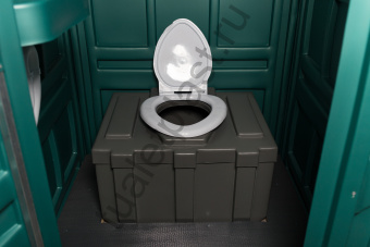 Туалетная Кабина "ЕвроКомфорт" с Съемным Баком 130 Литров